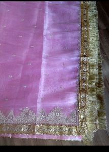 Pink Lahnga Kurti with Dupatta