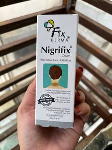 Fixderma Nigrifix Cream for Acanthodii Nigricans with Lactic Acid | Dermatologist Tested Retinol Cream | For Dark Body Parts like Neck, Ankles, Knuckles, Armpits, Thighs &amp; Elbows | Exfoliant - 50g