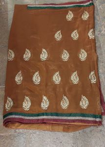 Heavy Ethnic Shimmery Saree