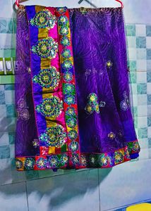 MULTICOLOR SAREES EMBROIDERED PRINTED