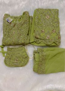 kid’s Embellished Kurta Set
