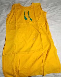Yellow Kurta