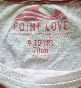 Cute girls t shirt and cardigan