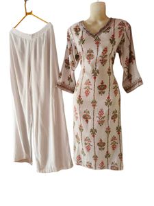 Floral Print Kurta Set