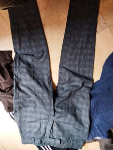 1geans ,2 Pants And Two Trousers