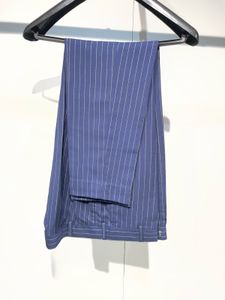 Virat kohli inspired striped double breasted suit