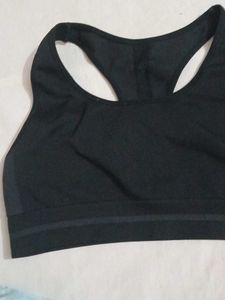Black Sports Bra
