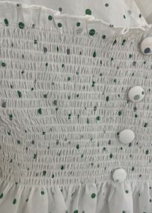 Polka Dots Full Sleeve Top