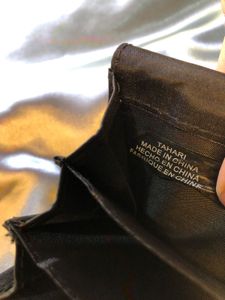 TAHARI Midnight Garden Clutch black wallet