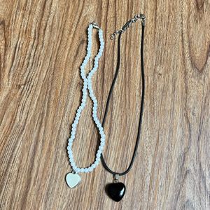 Heart Necklace Combo