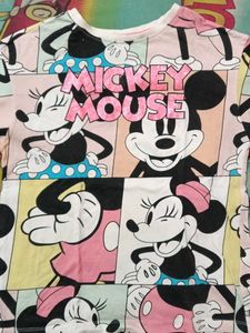 Trends DISNEY MICKEY MOUSE PRINTED TOP FOR GIRLS
