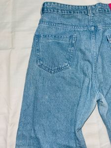Light Wash Wide Leg Jeans