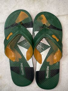 Swiflite Green Flip Flops
