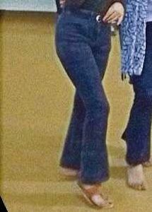 Small Size Bell Bottom Jeans