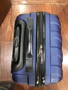Safari Blue Carry-On Luggage Small