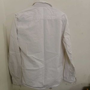 Pure Cotton White Shirt