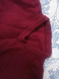Burgundy Crewneck Sweater