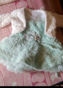 Multilayer Frock With Soft Coat