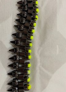 MAWI x KOOVS Spiked gunmetal Bracelet