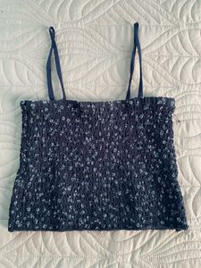 Floral Smocked Tank Top