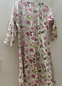 Floral Print Kurta set