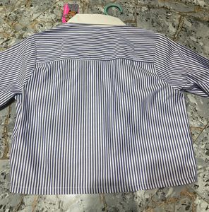 New Blue Stripe Shirt