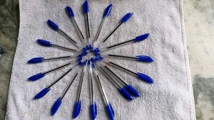 Crystal Gold Ball Pens - 20 Pcs
