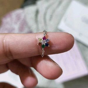 Giva 925 Silver All My Colours Chain Ring
