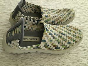 Steve Madden Woven Slip-On Sneakers