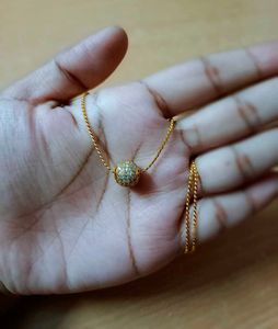 Gold Plated Chain Pendant