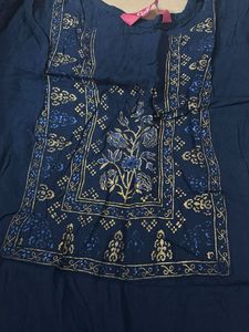 Elegant Blue Kurta Set