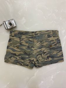 Army Print Shorts