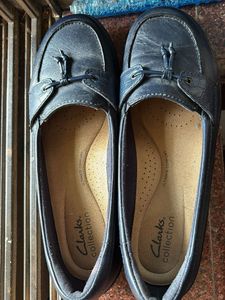 Clarks Collection Black Loafers