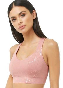 forever 21 pink sports bra