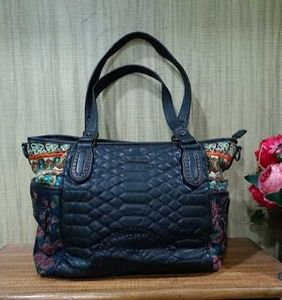 Desigual Women&#39;s Quilted Patchwork Tote Bag