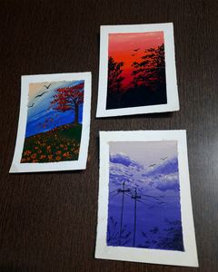 7 Paintings Set