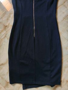Elegant Navy Bodycon Dress