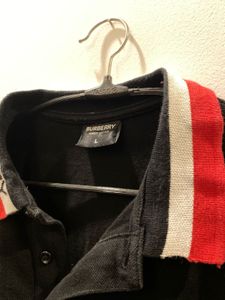 Burberry Black Polo T-Shirt originals
