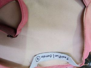 Pink Draped Top