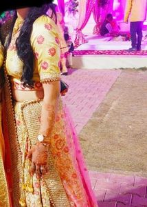 Designer Bridal Lehenga Choli Dupatta Set