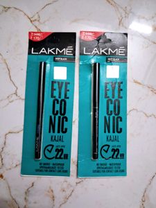 Lakeme Eye Co Nic Kajal 2 Pack