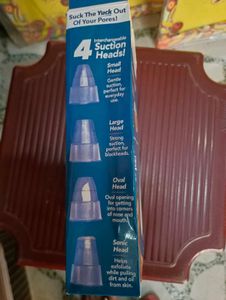 Pore Cleaning Device with Vacuum Action