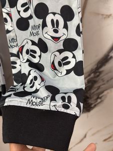 Mickey Mouse Print Casual Pants