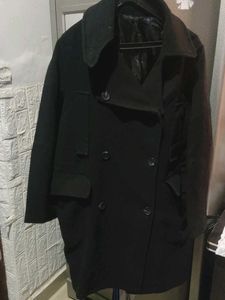 Classic Black Trench Coat