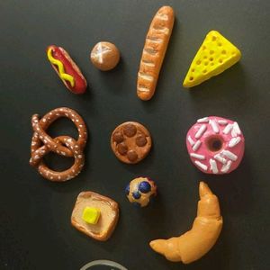 Miniature Clay Food Set