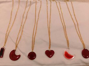 Resin Locket Necklace