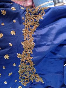 Gown Silk Work Vali