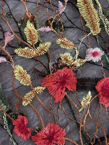 Imported Floral Embroidered Top