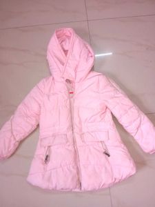 Pink Padded Winter Coat