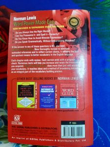 Word Power Made Easy (Norman Lewis)    English Vocabulary Book